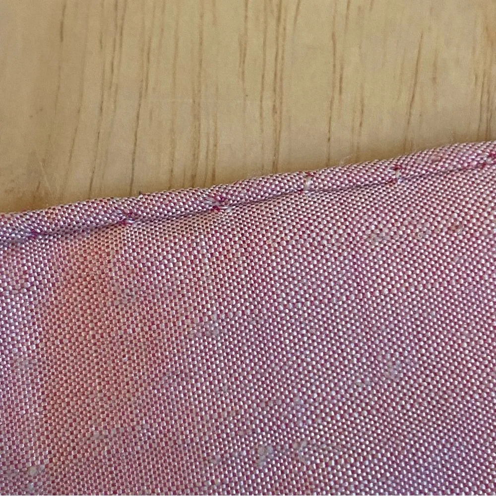 Vintage Handwoven Thai Silk Plaid Shawl Wrap Scarf Thaisilk Factory Siam Bangkok